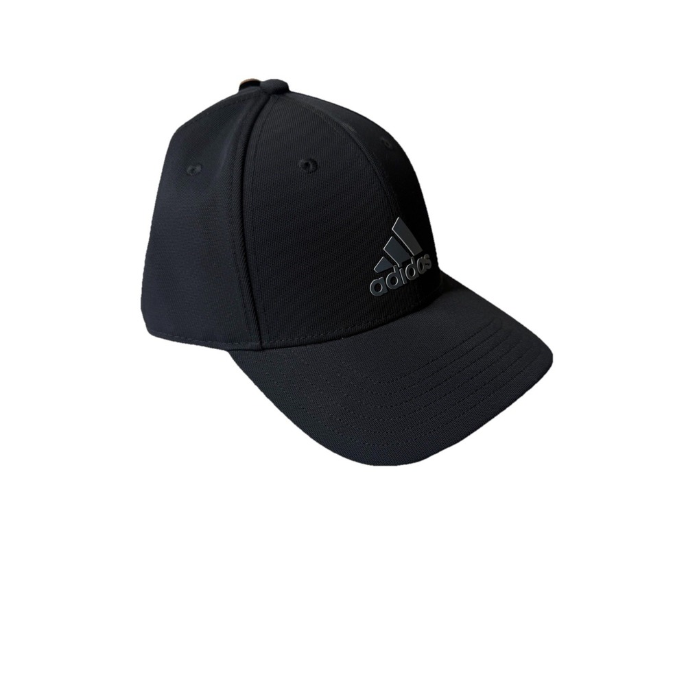 Adidas Men's Decision II Black Onix Grey Aeroready Adjustable Fit Hat